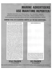 Maritime Reporter Magazine, page 24,  Dec 1973