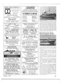 Maritime Reporter Magazine, page 43,  Dec 1973