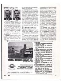 Maritime Reporter Magazine, page 39,  Mar 1974