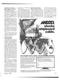 Maritime Reporter Magazine, page 13,  Jan 1978