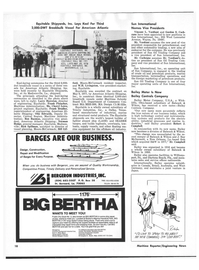 Maritime Reporter Magazine, page 16,  Jul 15, 1978