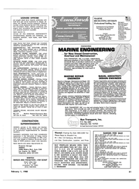 Maritime Reporter Magazine, page 47,  Feb 1980