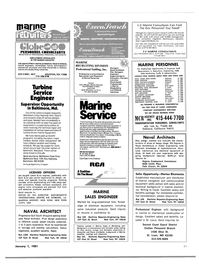 Maritime Reporter Magazine, page 51,  Jan 1981