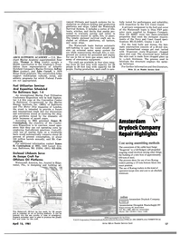 Maritime Reporter Magazine, page 15,  Apr 15, 1981