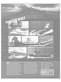 Maritime Reporter Magazine, page 3rd Cover,  May 1981