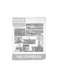 Maritime Reporter Magazine Cover Jun 1981 - 