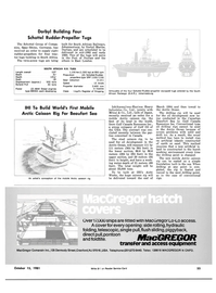 Maritime Reporter Magazine, page 51,  Oct 15, 1981