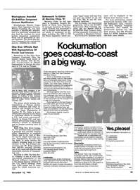 Maritime Reporter Magazine, page 21,  Nov 15, 1981