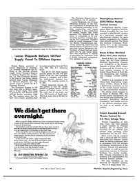 Maritime Reporter Magazine, page 34,  Feb 15, 1983