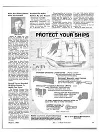 Maritime Reporter Magazine, page 39,  Mar 1983