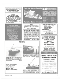 Maritime Reporter Magazine, page 55,  Mar 15, 1983