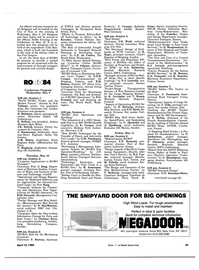 Maritime Reporter Magazine, page 33,  Apr 15, 1984