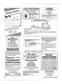 Maritime Reporter Magazine, page 48,  Feb 15, 1985