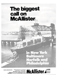 Maritime Reporter Magazine, page 1,  May 16, 1985