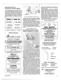 Maritime Reporter Magazine, page 45,  Aug 1986
