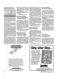 Maritime Reporter Magazine, page 40,  Mar 1989