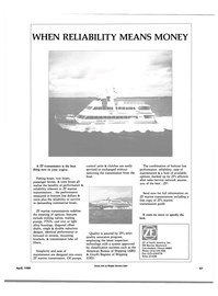 Maritime Reporter Magazine, page 45,  Apr 1989