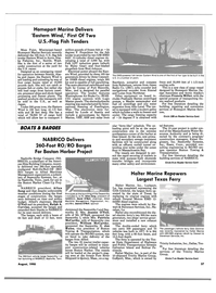 Maritime Reporter Magazine, page 37,  Aug 1990