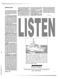 Maritime Reporter Magazine, page 47,  Feb 1991