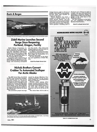 Maritime Reporter Magazine, page 9,  Jun 1991