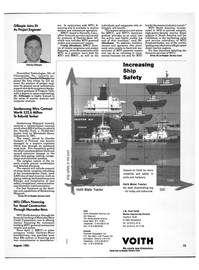 Maritime Reporter Magazine, page 13,  Aug 1991