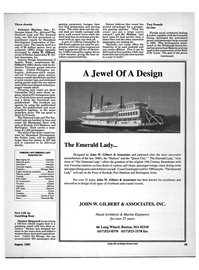 Maritime Reporter Magazine, page 3rd Cover,  Aug 1991
