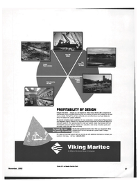 Maritime Reporter Magazine, page 4th Cover,  Nov 1992