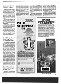 Maritime Reporter Magazine, page 25,  Apr 1993