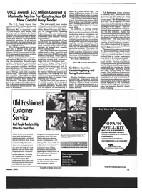 Maritime Reporter Magazine, page 69,  Aug 1993