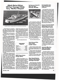 Maritime Reporter Magazine, page 63,  Dec 1993