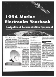 Maritime Reporter Magazine, page 76,  Mar 1994