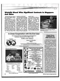 Maritime Reporter Magazine, page 3rd Cover,  May 1996