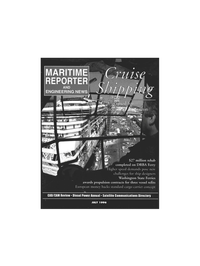 Maritime Reporter Magazine Cover Jul 1996 - 