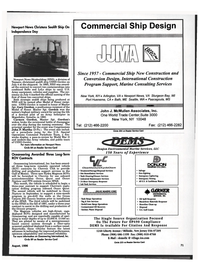 Maritime Reporter Magazine, page 69,  Aug 1996