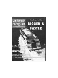 Maritime Reporter Magazine Cover Oct 1996 - 