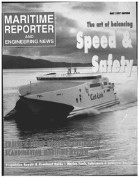 Maritime Reporter Magazine Cover May 1997 - 