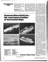 Maritime Reporter Magazine, page 26,  May 1997