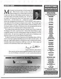 Maritime Reporter Magazine, page 6,  May 1997
