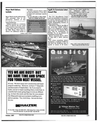 Maritime Reporter Magazine, page 103,  Oct 1997