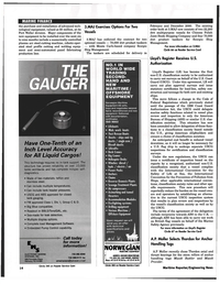 Maritime Reporter Magazine, page 14,  Nov 1997