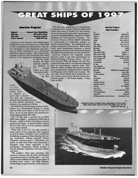 Maritime Reporter Magazine, page 51,  Dec 1997