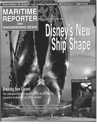 Maritime Reporter Magazine Cover Mar 1998 - 