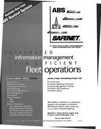 Maritime Reporter Magazine, page 3rd Cover,  Sep 1998