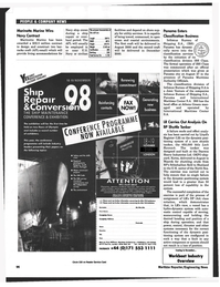 Maritime Reporter Magazine, page 96,  Oct 1998