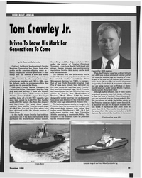 Maritime Reporter Magazine, page 49,  Nov 1998