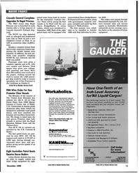 Maritime Reporter Magazine, page 11,  Dec 1998