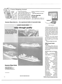 Maritime Reporter Magazine, page 30,  Feb 2000