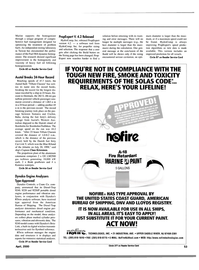 Maritime Reporter Magazine, page 57,  Apr 2000