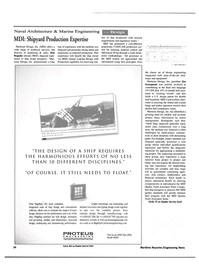 Maritime Reporter Magazine, page 36,  May 2000