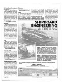 Maritime Reporter Magazine, page 63,  May 2000
